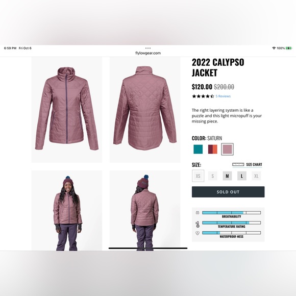 Flylow Calypso Jacket - Picture 2 of 6